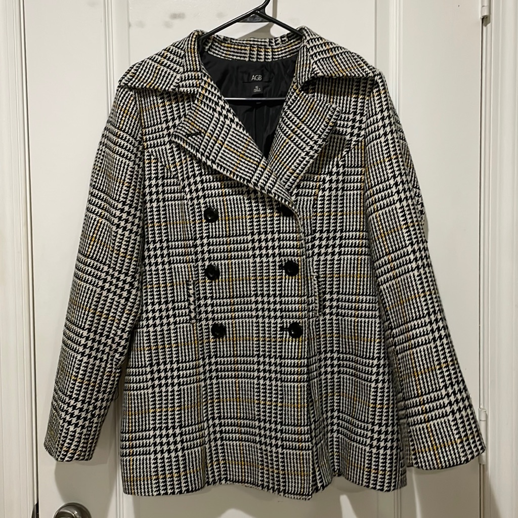 Patterned Peacoat
